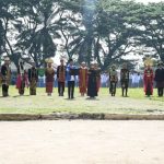 Pemerintah Kota Padangsidimpuan peringati Hari Sumpah Pemuda Ke-97 dengan menggelar upacara yang dilaksanakan di Stadion HM. Nurdin pada Selasa (28/10/2025).