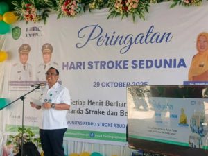 Wakil Wali Kota Padangsidimpuan Hadiri Peringatan Hari Stroke Sedunia di RSUD Kota Padangsidimpuan